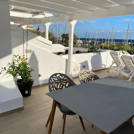 Front Line Marina With Roofterrace * Puerto De Mogan