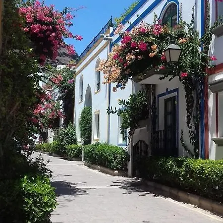 Apartment Front Line Marina With Roofterrace Puerto De Mogan